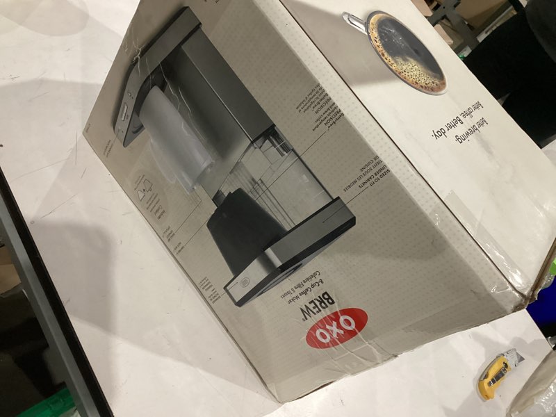 Condition photo showing Good Condition for OXO Brew 8-Cup Coffee Maker - Single-Serve & Carafe, Thermal Stainless Steel, SCA Certified