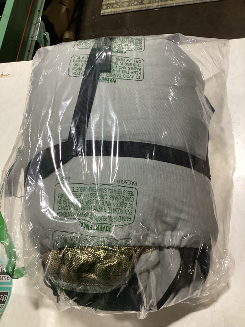 Condition photo showing New/Like New for MHTD 14°F ~ 46°F SGS Certified Cotton Canvas Sleeping Bag for Adults, Heavy Duty Waterproof with YKK