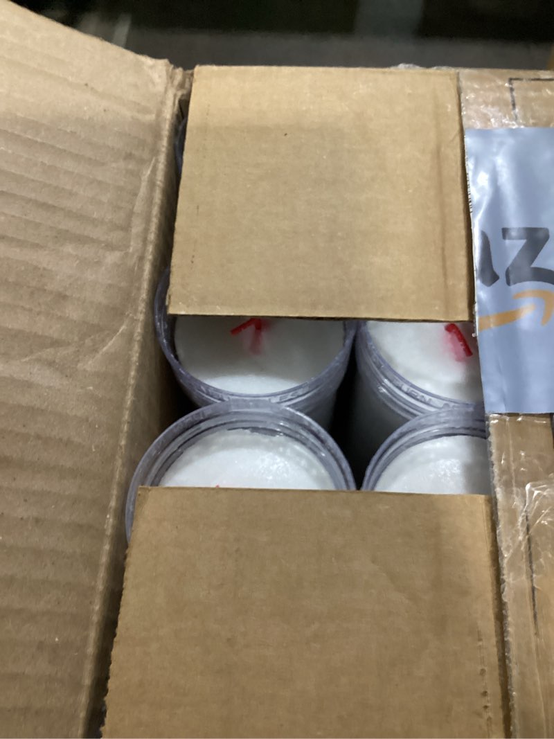 Condition photo showing Good Condition for lerner 9-day memorial candles, 10 pack, 7” pillar prayer candle in plastic jar, long-lasting smokeless clean burning mourning & shiva candle for vigils, church, emergencies, jewish yahrzeit candles 9 day 10 pack
