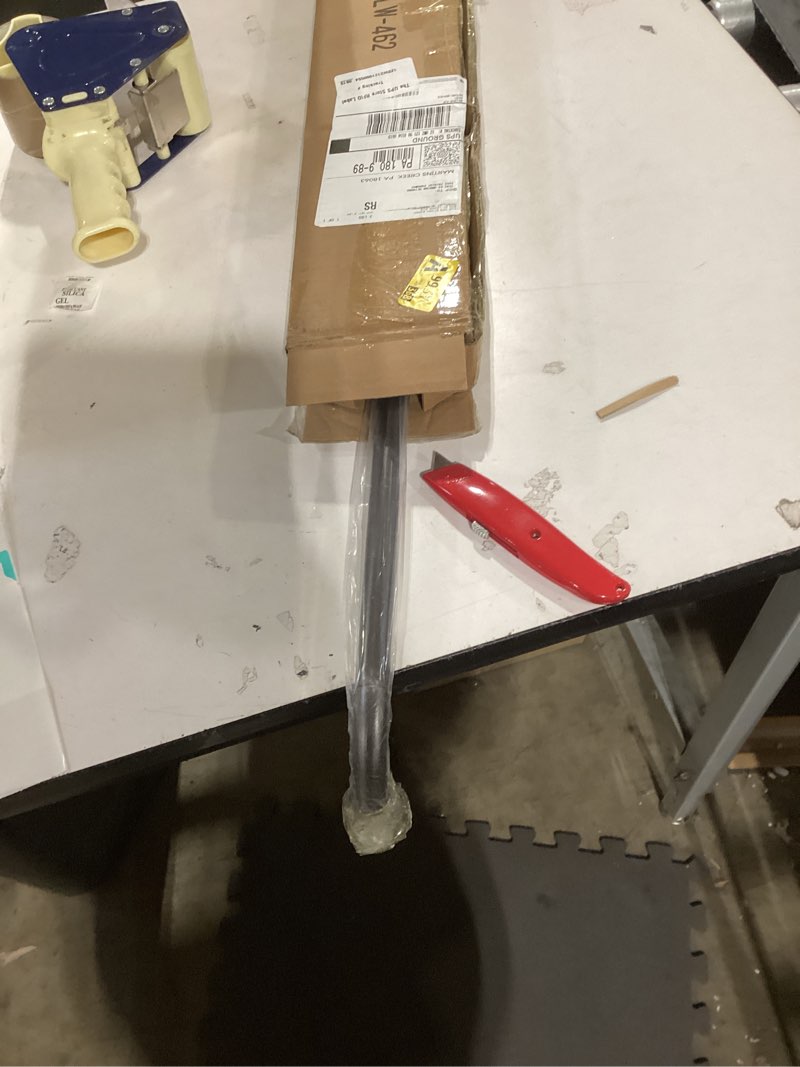 Dark Bronze Disc Curtain Rods, 48-84 Inches Window Curtain Rod,Adjustable Room Darkening Drapery Rod with Aluminum Finials and Brackets,Wrap Around Design 48-84" Dark Bronze