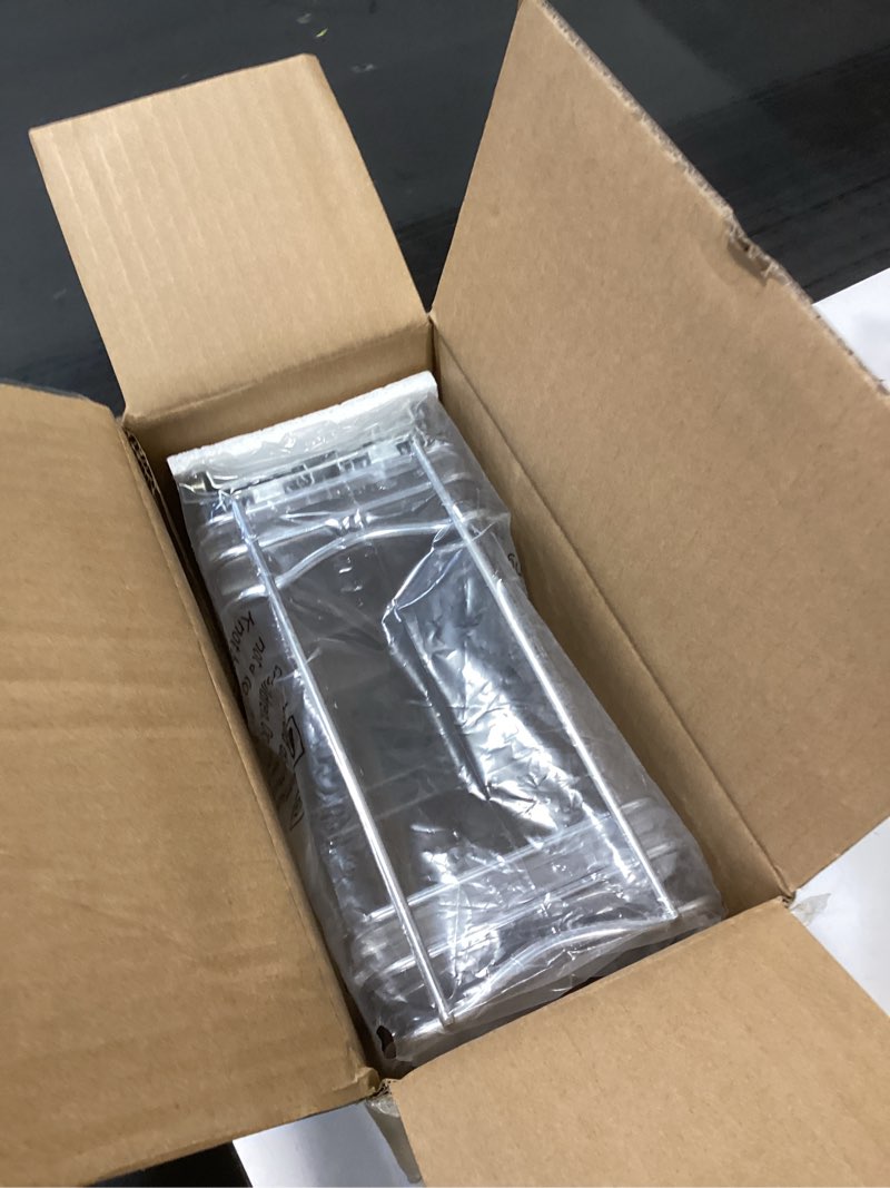 Condition photo showing Good Condition for LYNK PROFESSIONAL® Pull Out Spice Rack Organizer for Inside Kitchen Cabinets - 4-3/8 inch Wide - Slide Out Drawer – Chrome Sliding Spice Cabinet Organization Shelf Racks - 2 Tier