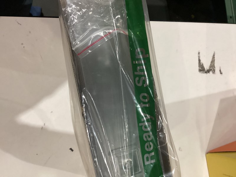 Condition photo showing Good Condition for Nieifi Spice Rack Wall Mount, 4 Pack, Clear, Screw or Adhesive Installation, Spice Rack Organizer for Your Kitchen Cabinet or Pantry Door