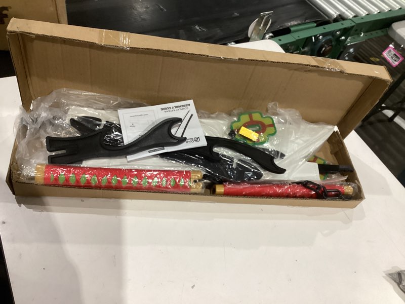 Condition photo showing Good Condition for Cold Blade Demon Katana - 41 Inch Anime Replica with Belt and Stand - Durable Sword Perfect for Cosplay - Nichirin Sword with Authentic Design