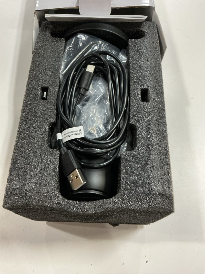 Condition photo showing Good Condition for zealsound usb microphone,condenser computer pc mic,plug&play gaming microphones for ps 4&5.headphone output&volume control,mic gain control,mute button vocal,youtube podcast on mac&windows(black)