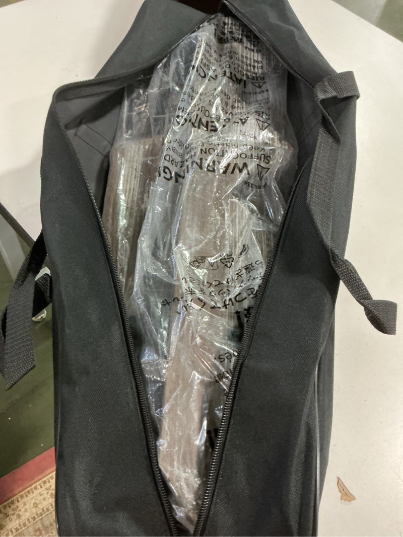 Condition photo showing As Is for J JACKCUBE DESIGN Rustic Wood Display Stand, 4 Tier Cupcake Stand Stair Shelf, Portable Display Rise