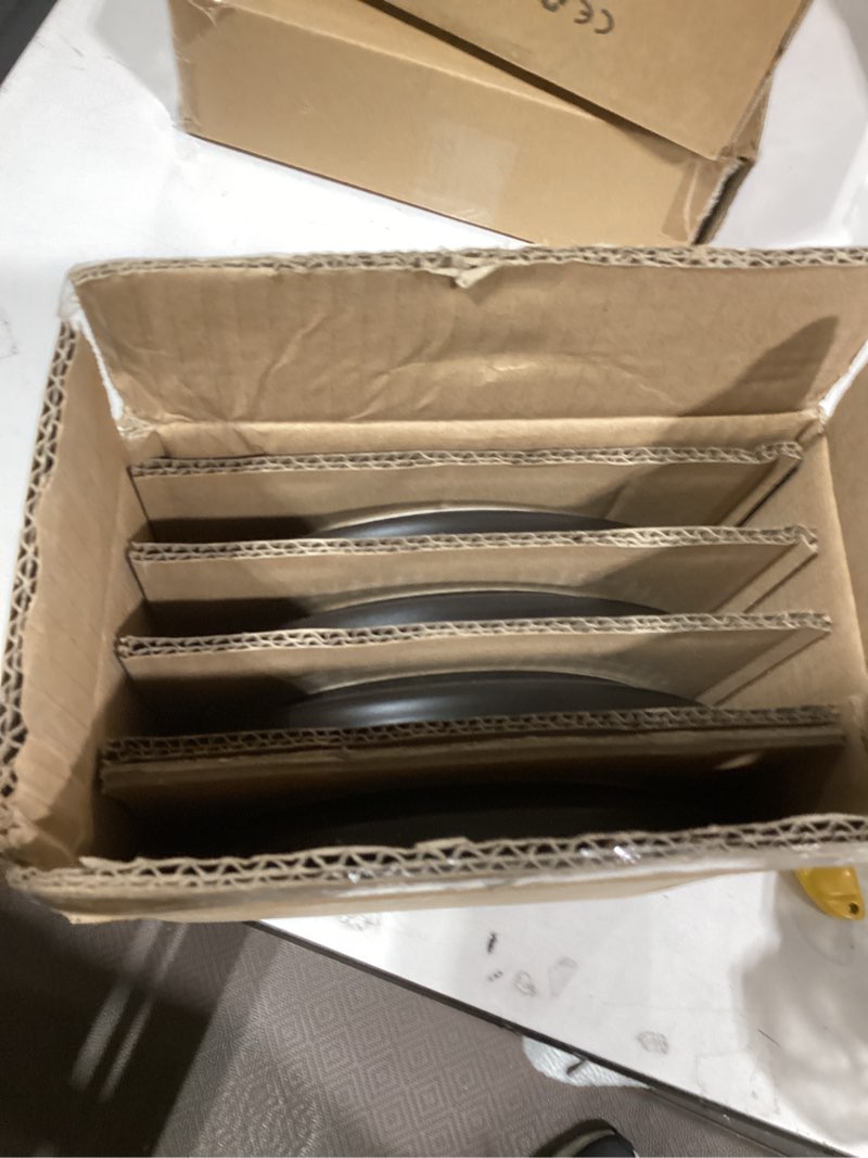 Condition photo showing Good Condition for gzg ceramic salad plates set for 4,8 inch stoneware sets,small plates for salads,desserts,appetizers,microwave, dishwasher,oven safe serving dish set,scratch resistant,matte black