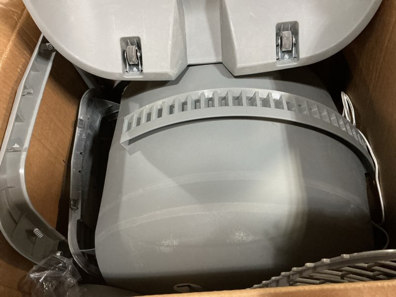 Condition photo showing As Is for UPFAS Automatic Cat Litter Box Self Cleaning - APP Control - Weight Monitoring - Ultra-Quiet, Medium Cats and Kittens Litter Box, Safe Anti-Pinch?Assembly Required?- Grey