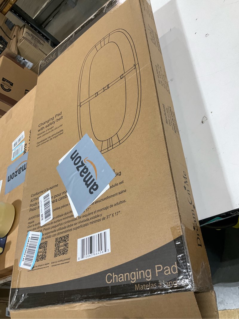 Condition photo showing Good Condition for evolur eva baby changing pad, soft, lightweight and portable changing pad, fits all changing table, waterproof firm padding - dark gray