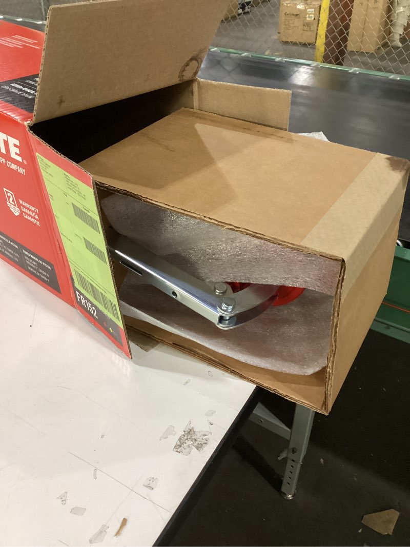 Condition photo showing New/Like New for Fill-Rite FR152 Piston Hand Pump with Hose & Nozzle Spout, Red