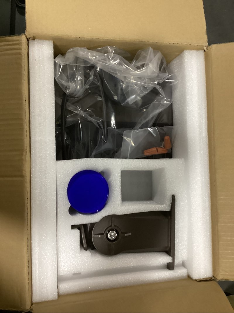 Condition photo showing Good Condition for incomplete ledmo led parking lot lighting 150w led shoebox light adjustable street light with dusk to dawn photocell slip fitter 5000k waterproof ip65 commercial outdoor lighting for yard barn garage shop patio 200w 1pack