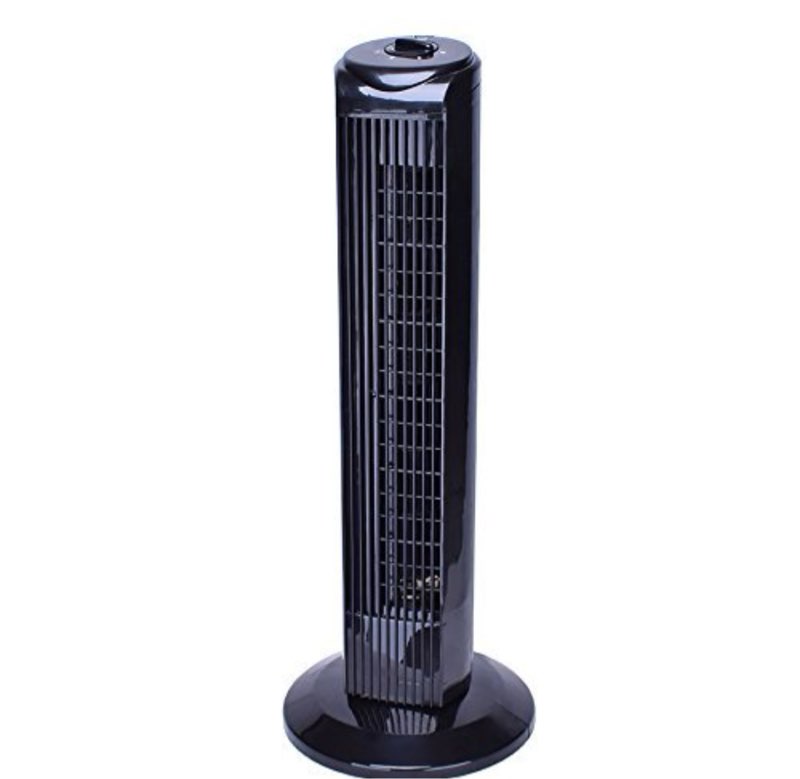 Utilitech 28-in 3-Speed Oscillation Tower Fan