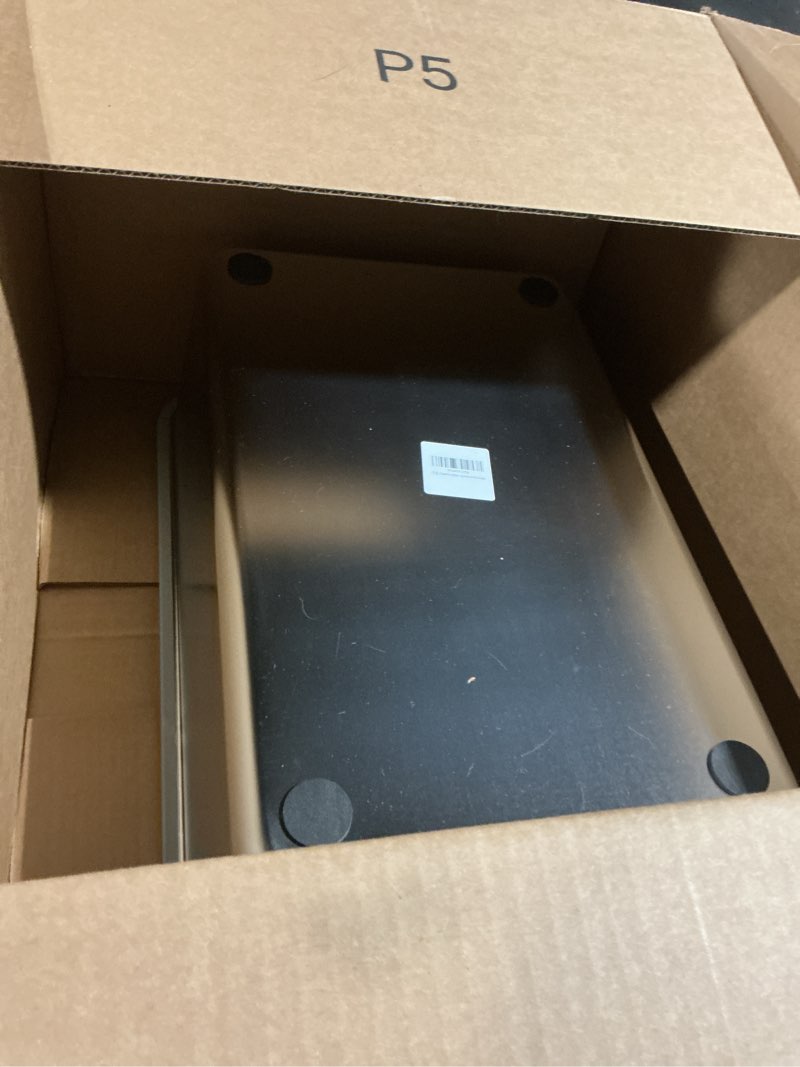 Condition photo showing As Is for Stainless Steel Cat Litter Box,Jumbo XL Extra Large Mental Cat Litter Pan with High Sides Lid,Low Entry for Indoor Big Cats,Non Sticky,Easy to Clean,Anti-Urine Leakage Short Side Entry