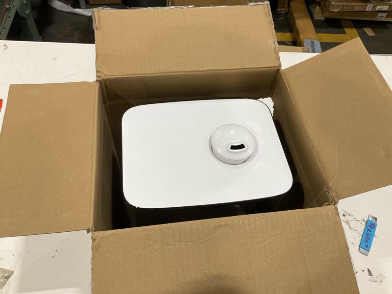 Condition photo showing As Is for LEVOIT Humidifiers for Bedroom Large Room Home, (6L) Cool Mist Top Fill Essential Oil Diffuser for Baby & Plants, Smart App & Voice Control, Rapid Humidification & Auto Mode - Quiet Sleep Mode, Gray Gray Classic300S