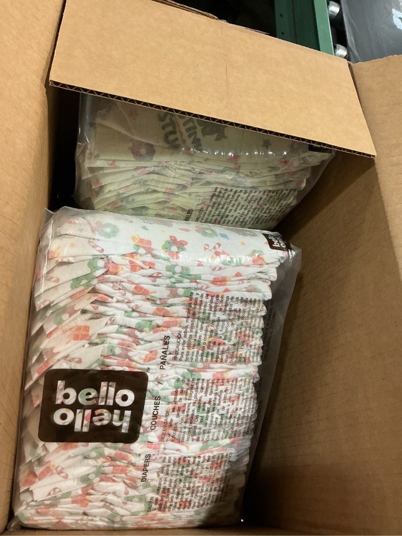 Condition photo showing Good Condition for Hello Bello Dr. Seuss Baby Grinch Premium Diapers, Size 3 (14-24 lbs), 66ct Plus Bonus Wipes: Softness & Protection for Sensitive Skin (Packaging May Vary) Size 3 Dr. Seuss Baby Grinch