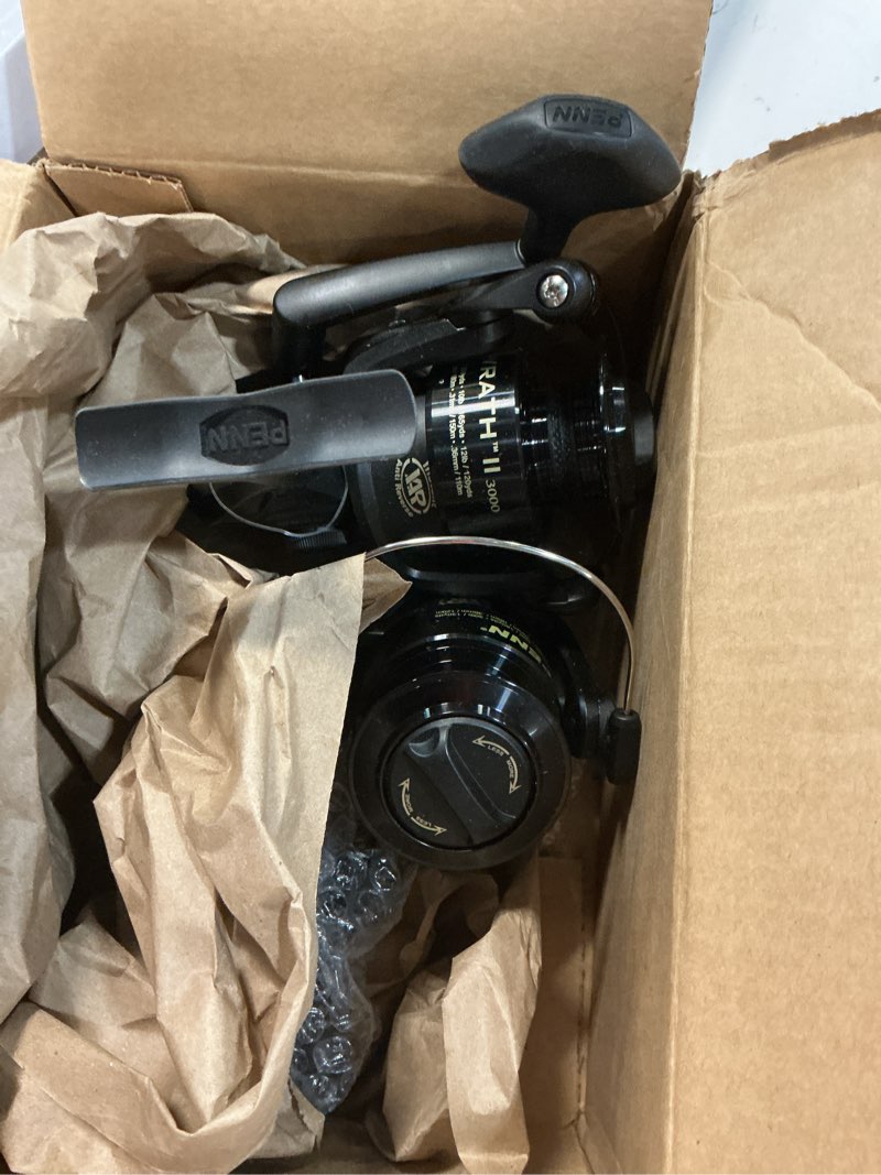 Condition photo showing Good Condition for penn wrath ii spinning reel and fishing rod combo wrath ii - new model 3000 size reel - 7' - medium light - 2pc
