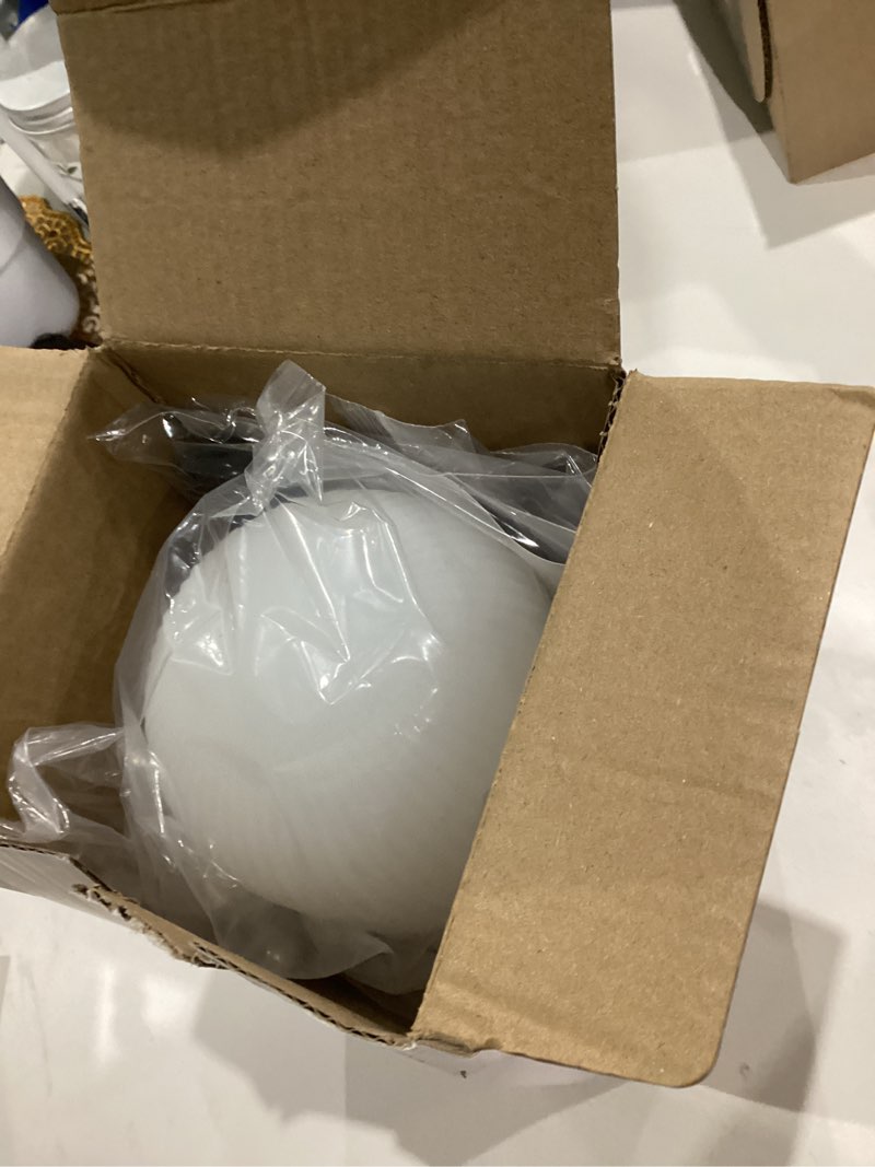 Condition photo showing As Is for Battery Operated Shower Lamp Waterproof, Small Portable Cordless Table Lamp Rechargeable, Touch Dimmable Mood Light for Home/Patio/Dining/Outdoor (Black)