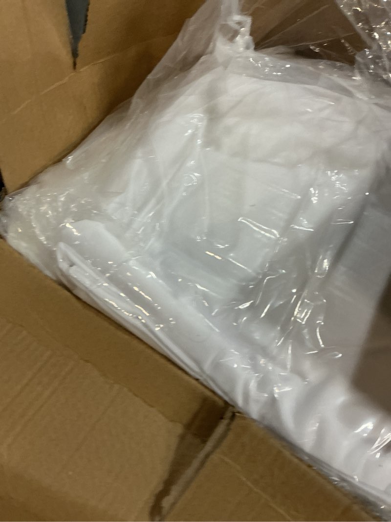 Condition photo showing New/Like New for hombys oversized king down alternative fluffy comforter 120 x 98 in, 116 oz quilted duvet insert with duvet cover, 8 corner tabs,(white, super king) super king-120"x98" white-heavy weight