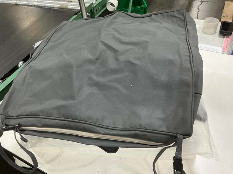 Condition photo showing As Is for arden performance outdoor deep seat set, 24 x 24, rain-proof, fade resistant, deep seat bottom and back cushion paloma woven texture polyfill paloma valencia 24" x 24"