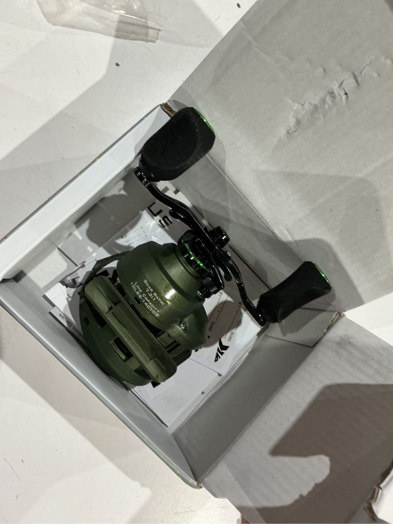 Condition photo showing Good Condition for kastking spartacus ii twin-tip fishing rod and reel combo, spinning & casting combo, fishing poles and reels combo, kastflex im6 graphite blanks, 2-piece rods with extra tip cast-6'8'' mh- left handed (2 pcs+ extra tip)