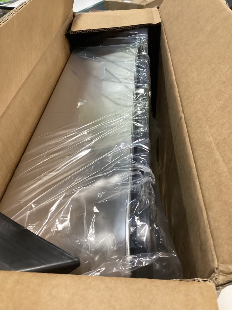 Condition photo showing Good Condition for Vivifying Stainless Steel Litter Box, XL Side Entry Extra Large Litter Box with Lid for Big Cats & Kitty, Removable Enclosed Metal Cat Pan with High Sided Enclosure, Scoop, Mat, Footboard (Black)