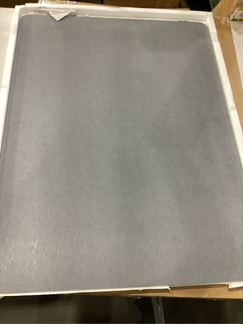 Condition photo showing Good Condition for stone bath mat, 24"x32" large size diatomite fast drying non slip stone shower mat, super absorbent for bathroom & kitchen, multi-use as pet mat, easy to clean, gray style 01-gray 24"x32"