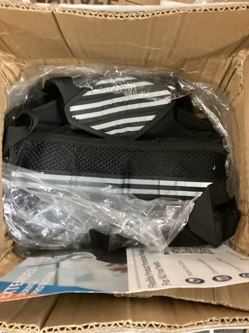 Condition photo showing Good Condition for garvee adjustable weighted vest women with ironsand weights for walking jogging strength training adjustable size black