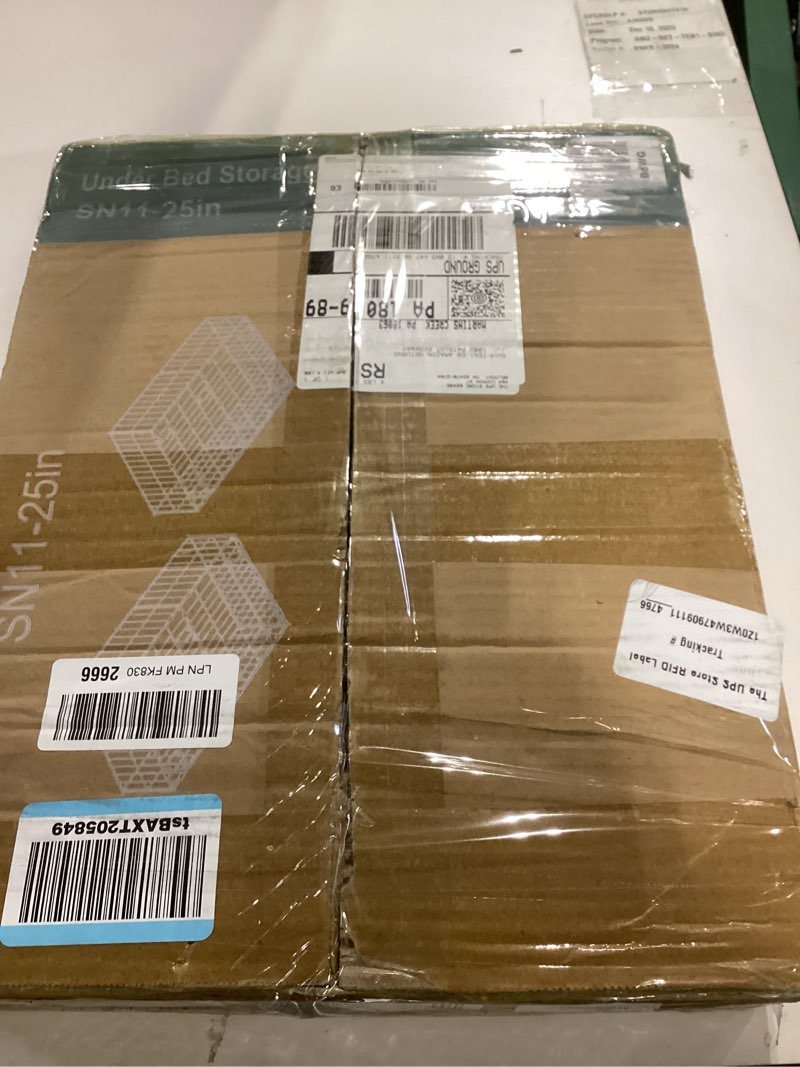 Condition photo showing Good Condition for Mr IRONSTONE Under Bed Storage Containers with 6 Wheels, Upgraded Metal Shoe Storage Holds Up to 80L