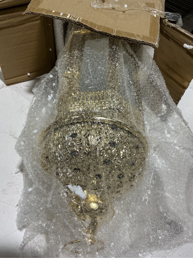 Condition photo showing Good Condition for trirocks moroccan candle lantern16'' gold hexagonal candle holder with tempered glass decorative indoor outdoor ramadan lantern for living room garden yard patio parties events (gold) 16"h