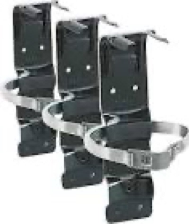 Kidde Fire Extinguisher Mount, Metal Strap Bracket, Heavy Duty, Compatible 5-Pound Fire Extinguishers, Black 1 1 Count (Pack of 1)