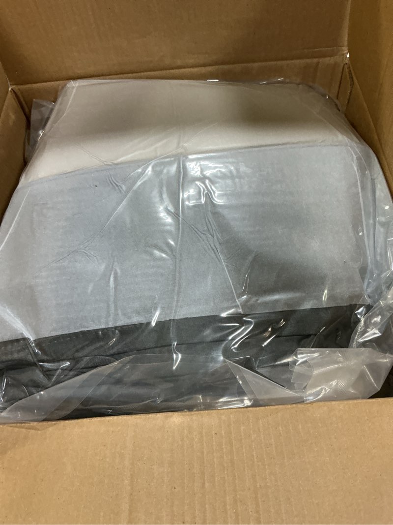 Condition photo showing New/Like New for valun rv seat covers (grey 2 pack) – captains chair seat covers for rv captain chair & motorhome chairs, universal fit rv chair covers for camper, trailer, van, protects against dirt, spills & wear grey (2pk rv cover)