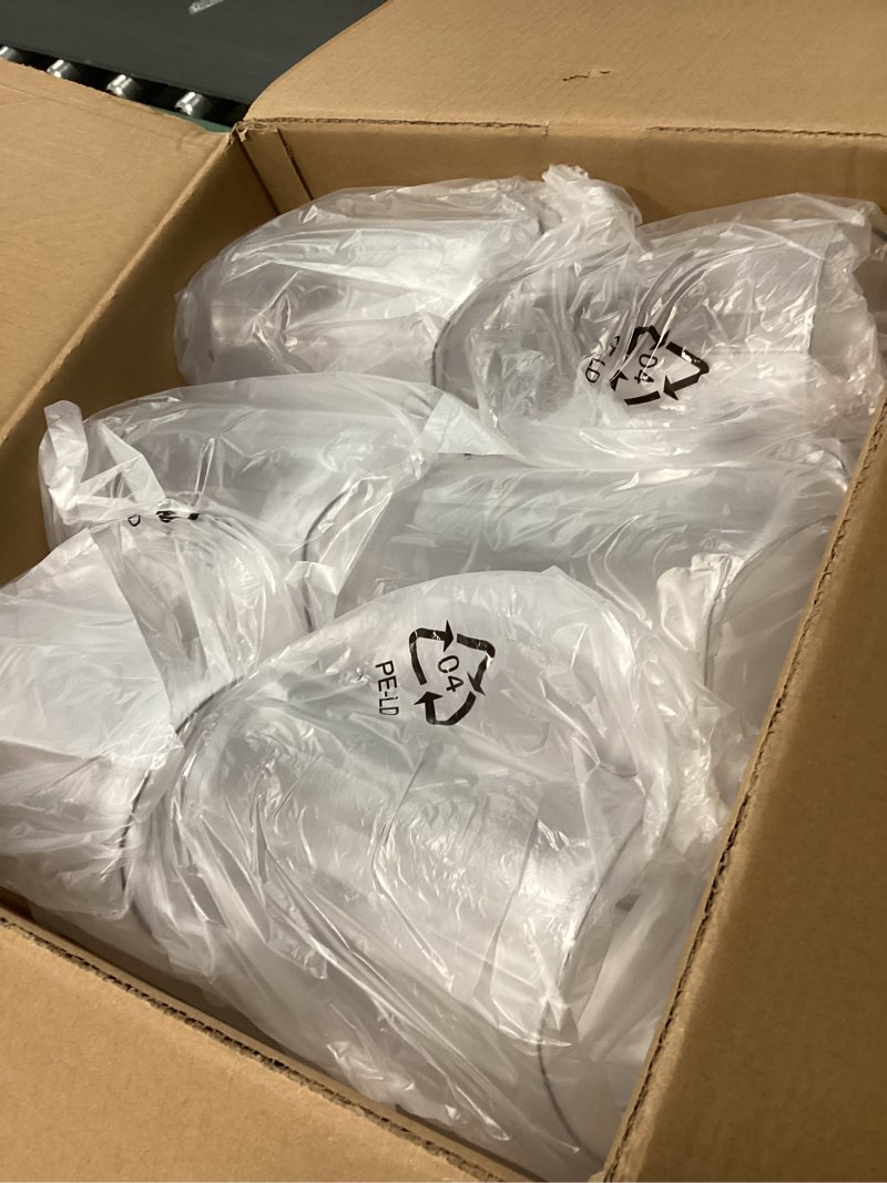 Condition photo showing Good Condition for Tessco for you 12 Pcs Plastic Pitchers 60 Ounce Clear Restaurant Jug Large Water Pitcher Carafe Serve Milk Tea Juice Drink for Parties Container Dispenser Beer Jar (Classic) Classic 12