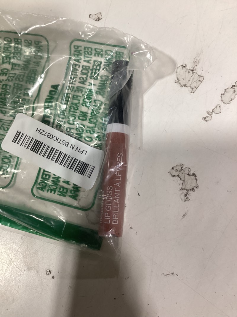Condition photo showing Good Condition for wet n wild megaslicks lip gloss, ultra-glossy, vitamin-e enriched, ultra-gloss high shine moisturizing, cruelty-free & vegan - bronze berry bronze berry 0.19 fl oz (pack of 1)