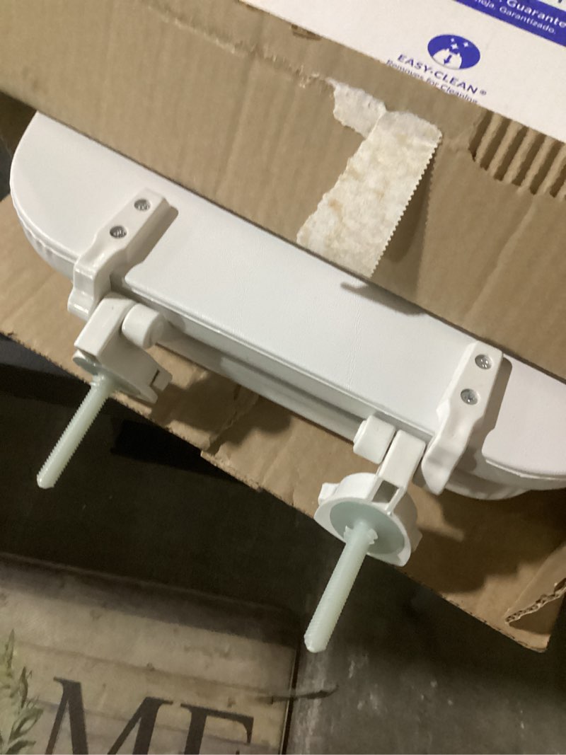 Condition photo showing Good Condition for Mayfair by Bemis Elongated Soft White Never Loosens Removes for Cleaning