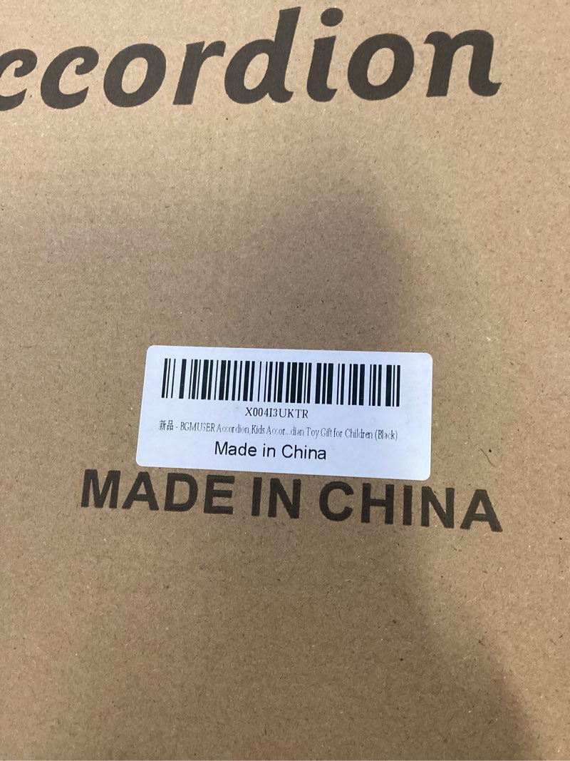 Condition photo showing New/Like New for BGMUSER Accordion 17 Piano keys 8 Bass Button Kids Accordion Musical Instrument Mini Beginner Accord