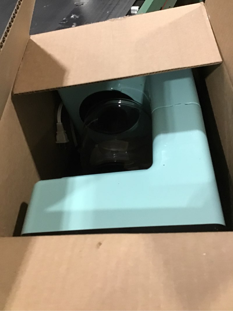 Condition photo showing Good Condition for Nostalgia Retro 12-Cup Programmable Coffee Maker With LED Display, Automatic Shut-Off & Keep Warm, Pause-And-Serve Function, Aqua