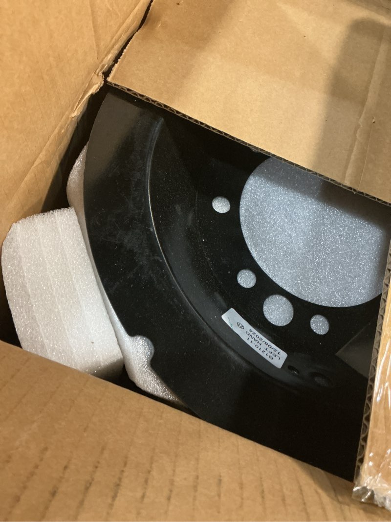 Condition photo showing Good Condition for 12-1/4” x 3-3/8” trailer brake assembly fit for dexter 9000-10000lbs general duty axles with 7 bolt mounting, left & right side trailer brake replace 023-450-00 023-450 023-451-00 023-451, 2pcs