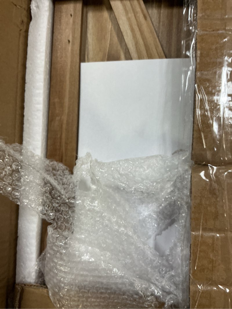 Condition photo showing New/Like New for Glitzhome Natural Wooden Tree Collar Christmas Tree Skirt Tree Box Tree Stand Cover, 22" L