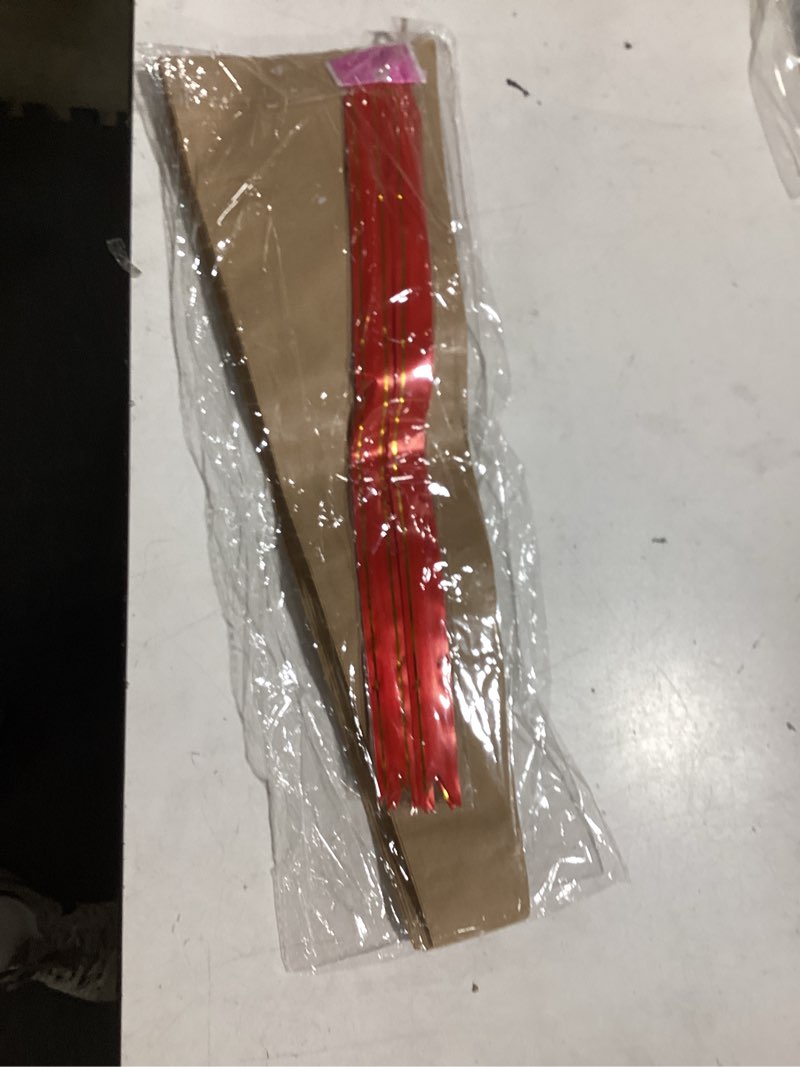 Condition photo showing Good Condition for flower bouquet sleeve flower wrapping plastic paper floral arrangement supplies wrap bags 50pcs s