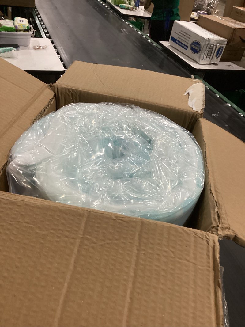 Condition photo showing New/Like New for Linenspa 2 Inch Gel Swirl Memory Foam Mattress Topper – Cooling Gel Infused – Pressure Relieving Bed Topper - Mattress Pad – CertiPUR Certified - Queen Size Queen 2 Inch Swirl Gel