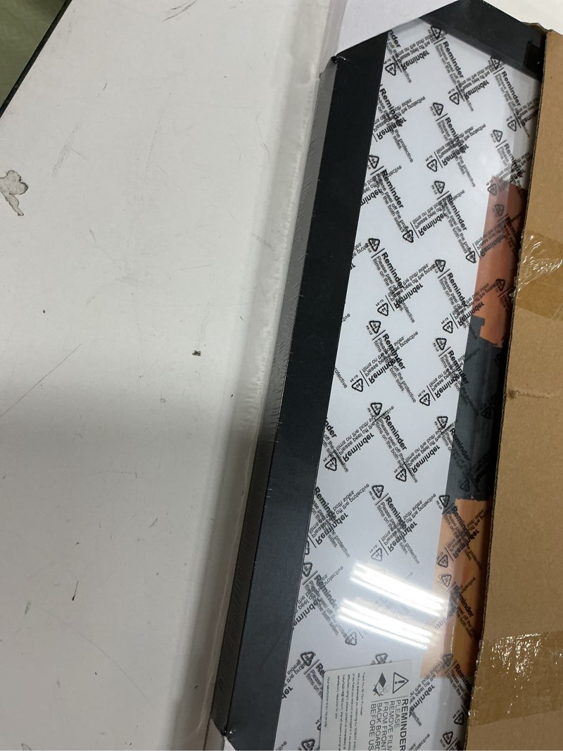 Condition photo showing Good Condition for SESEAT 16x20 Picture Frame Black, Display Pictures 11x14 with Mat or 16x20 without Mat, Photo Frames Wall Gallery, 1 Pack Black 16x20