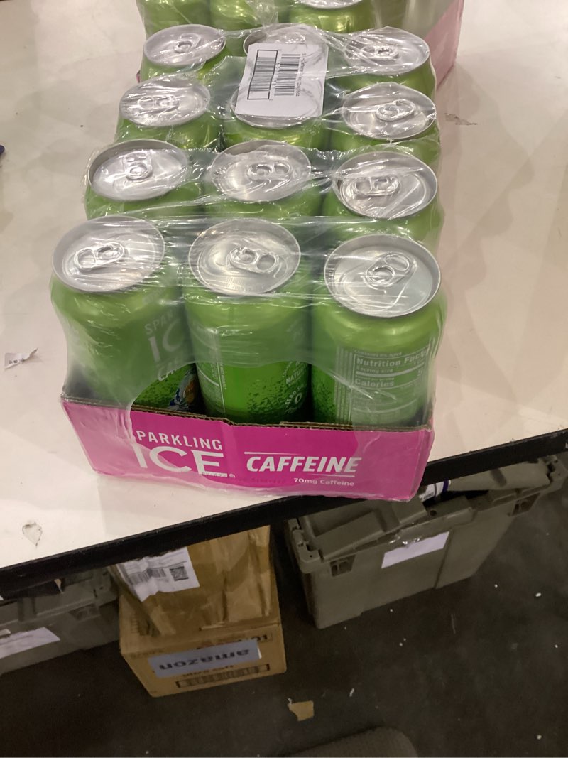 Caffeine citrus twist sparking ice 12 pack BB 07/09/26