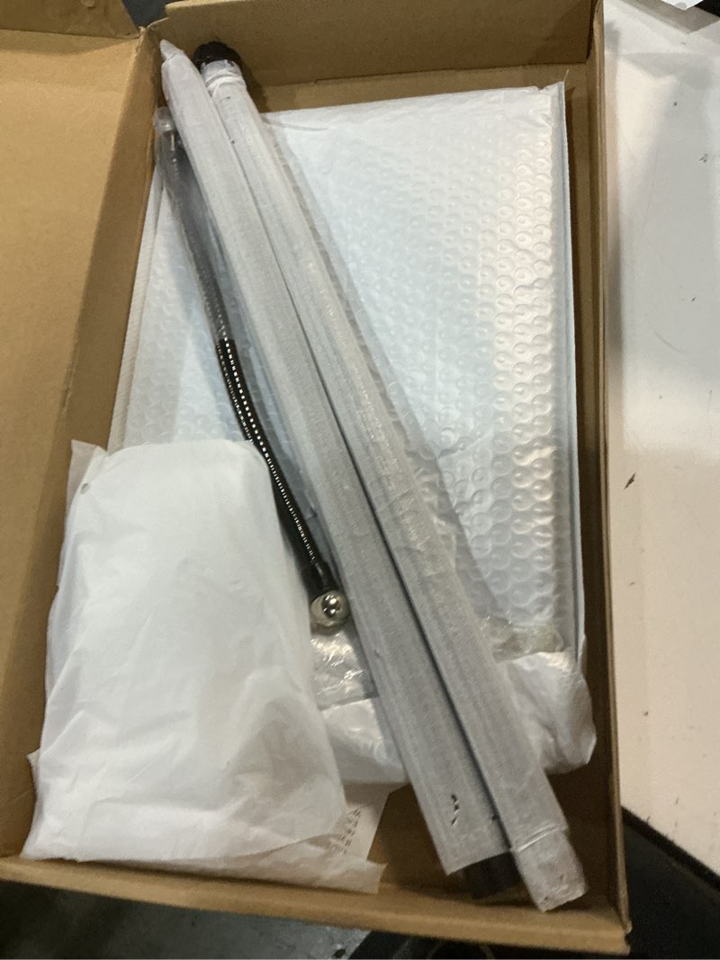 Condition photo showing Good Condition for tablet floor stand with double weight base 360-degree rotatable metal tablet holder with flexible gooseneck holder long arm for ipad mini air pro, all cell phones iphone & tablets (4.5-12.9-inch)
