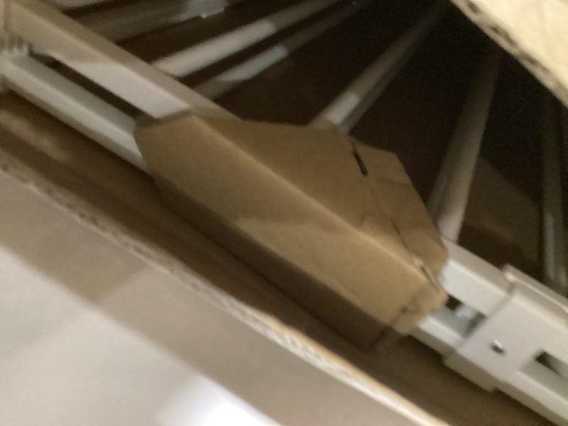 Babelio Baby Gate for Stairs, Kitchen & Doorways, 26-43" W 28" H No Bottom Bar| Easy Installation| O