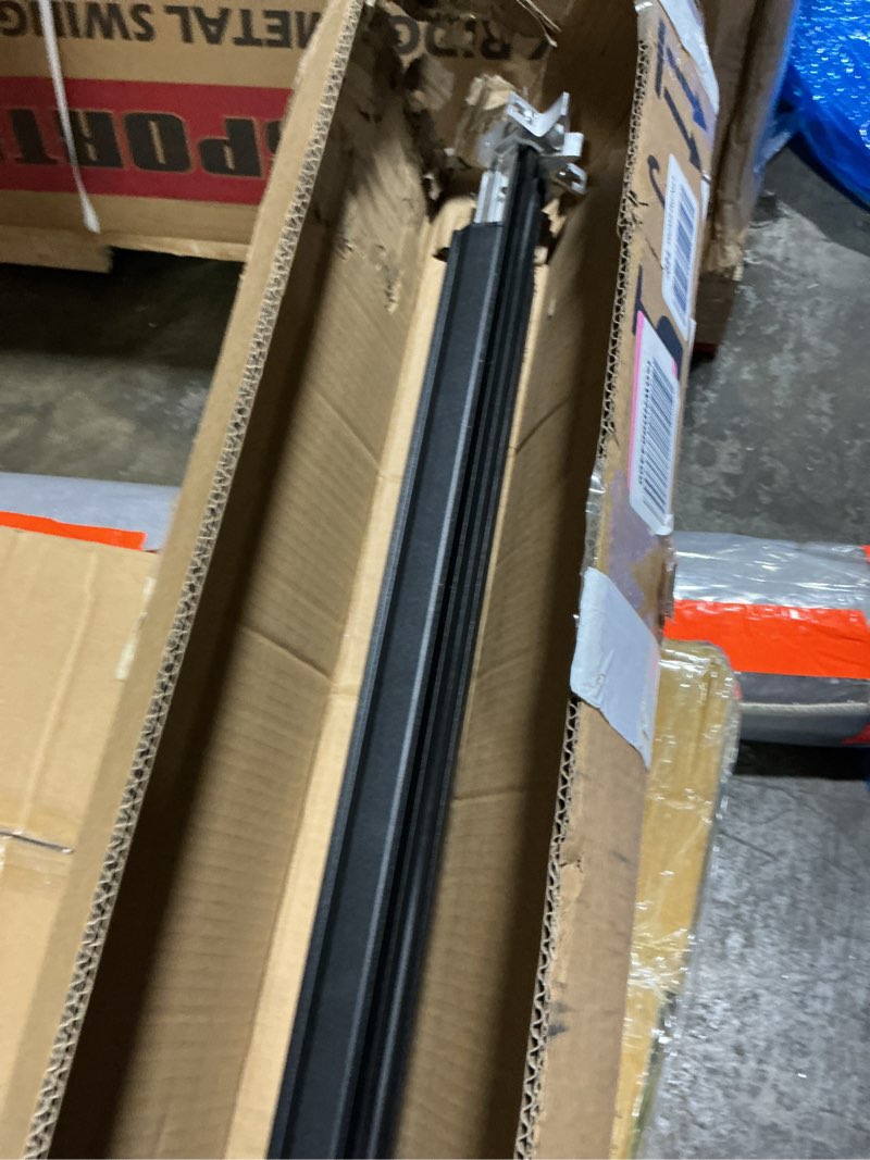 Condition photo showing As Is for rough country hard roll-up tonneau cover for ram 1500 (2009-2018) & 2500 (2010-2026) - aluminum truck bed cover, fits 6'4 bed 6'4" bed