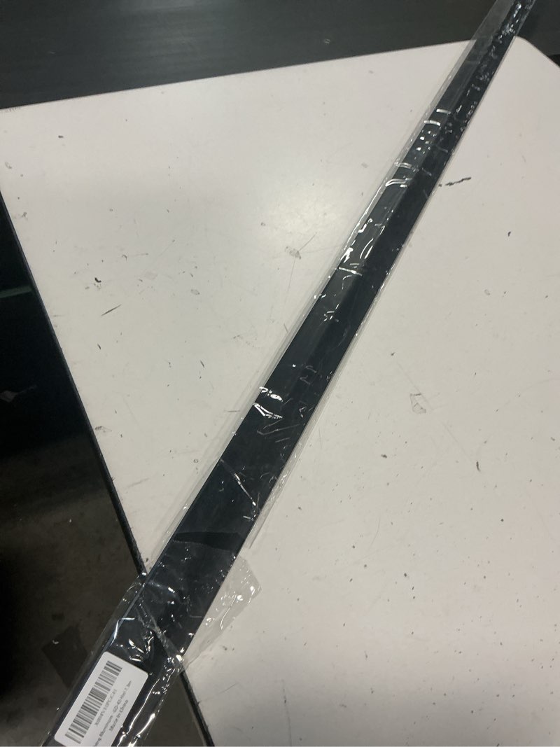 Condition photo showing Good Condition for gaahing aluminum floor transition threshold strip, bridge the height gap between 0.2 to 0.5 inches for doorway ramp tiles laminate planks (51.2in x 1.7in, matte black) 51.2in x 1.7in, matte black 1