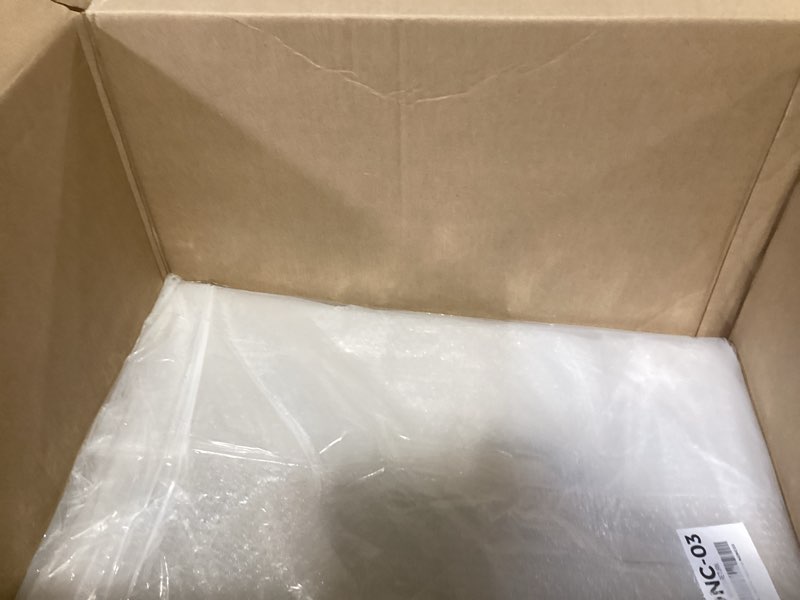 Condition photo showing Good Condition for doublefill 2 pack extra large frameless floating acrylic frame wall mount magnetic acrylic picture frames with chrome standoffs double panel floating frame for photo poster display (18 x 24 inch) 2 18 x 24 inch