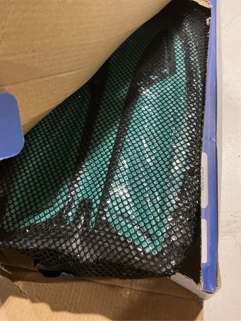 Condition photo showing Good Condition for greatever snorkel fins with full foot pocket durable long diving fins professional snorkel gear for snorkeling diving freediving adults men women green medium-large