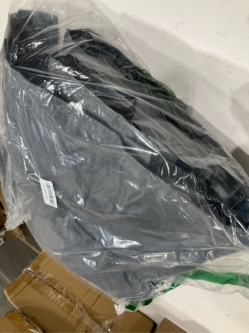 Condition photo showing Good Condition for Large Magnetic Thermal Insulated Door Curtain 72"x80", Screen Size 74"x81", Thicken Made of Oxford and Cotton Insulated Curtain for Winter Sliding, Patio and French Doors, Grey, Minimalism 72" X 80" Minimalism Gray