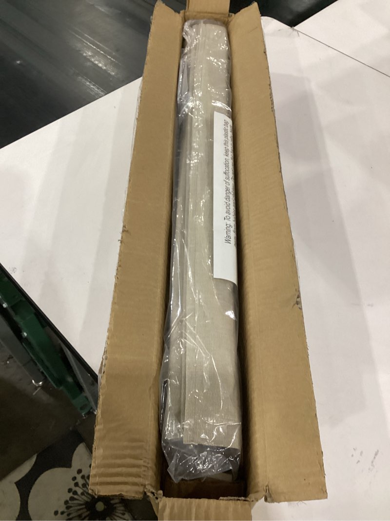 Condition photo showing Good Condition for 100% blackout no tools no drill cordless roman shades for windows, size 28 3/4" w × 60" h (for windows 29" w × 60" h) blackout - beige blackout - beige 29" w × 60" h