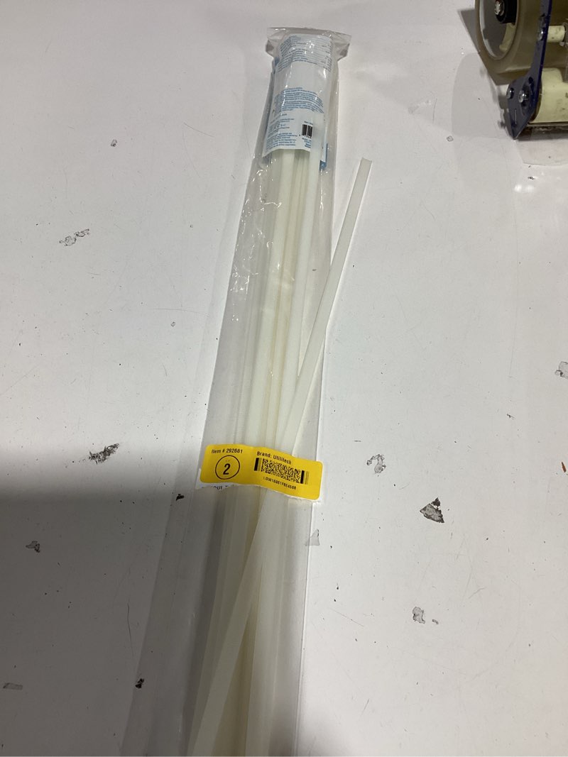  utilitech 24-in 180-lb tensile strength nylon standard zip ties off-white 15 -pack